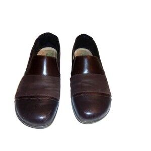 NAOT Flat Flats Shoes Brown Leather Soft Sz. 39 8 8.5